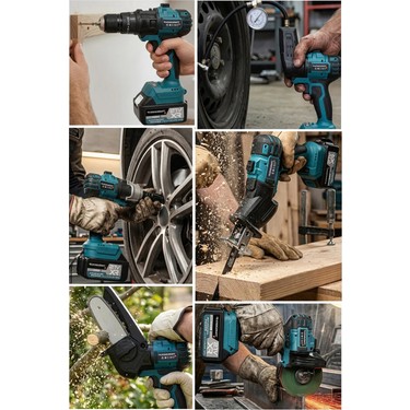 Stahlkraft Sth 9973 M Multi Tool Şarjlı Matkap Seti (6 Lı) Fiyatı