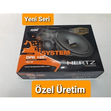 Hertz DPK 165.3 Gold Sound Limited Edition 16 cm (6.5″) 2 Fiyatı