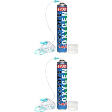 Stay Safe Oksijen Plus %99.9 Saflıkta Medikal Oksijen 2'li Fiyatı