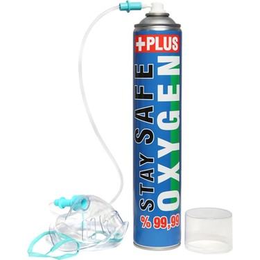 Stay Safe Oksijen Plus %99.9 Saflıkta Medikal Oksijen 2'li Fiyatı