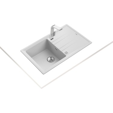 Teka STONE 50 B-TG WHITE Ankastre Kumanda Sifonlu Granit Fiyatı
