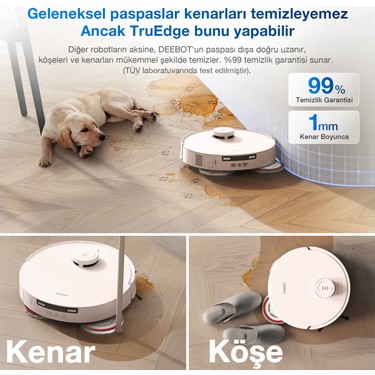 ECOVACS DEEBOT T30 Omni Pro Robot Süpürge ve Paspas, 15.400 Fiyatı