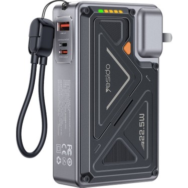 Yesido MH103 20.000 Mah 22.5W Pd Hızlı Şarj ve 15W Kablosuz Fiyatı