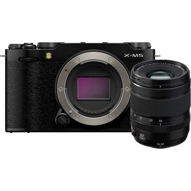 Fujifilm X M5 25.1 MP Siyah Fotoğraf Makinesi + XF16-50 mm Fiyatı