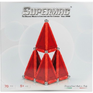 Super Mag Supermag 70 Parça Manyetik Yapı ve Geometri Seti- Fiyatı