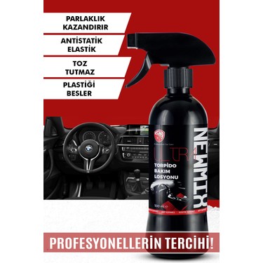 Newmix Torpido Bakım Losyonu 500 Ml Antistatik Özellikli Fiyatı