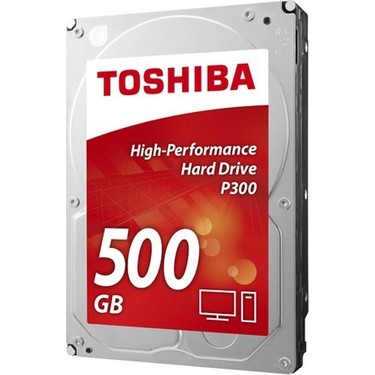 Toshiba P300 500GB 3.5 Desktop Disk 7200RPM Sata 3 64MB 3.5 Fiyatı