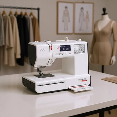 Bernette B38 Elektronik Dikiş Nakış Piko Makinesi 3 İplik Fiyatı