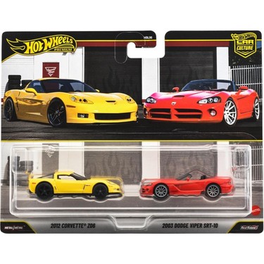 1:64 Hot Wheels Premium Car Culture 2'li Paket 2002 Corvette Fiyatı