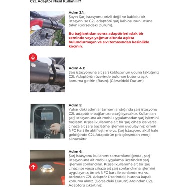 Bemis Citroen Ami ve Fiat Topolino Uyumlu AC Şarj Adaptörü Fiyatı