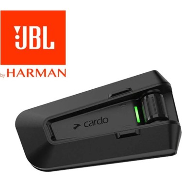 Siyah Cardo Packtalk Pro Jbl Bluetooth ve Intercom Tekli Fiyatı