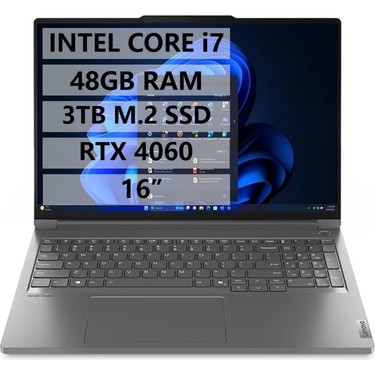 Lenovo Thinkbook 16P 21N50018TR İ7-14650HX - 48GB Ram - 3tb Fiyatı