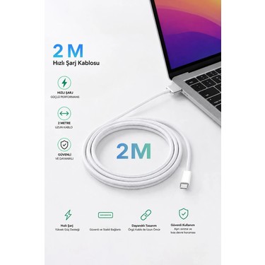Nezih Case Apple Macbook Usb-C - Magsafe 3 Hızlı Sarj Fiyatı