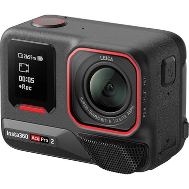 Insta360 Ace Pro 2 Xplorer Bundle 8K Aksiyon Kamera Siyah / Fiyatı