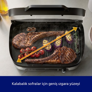 Philips 5000 Serisi Elektrikli Izgara 2400W, Aroma Infüzörü Fiyatı