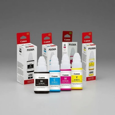 Canon GI-490 Orijinal Mürekkep Kartuşu 4 Renk Standart Fiyatı