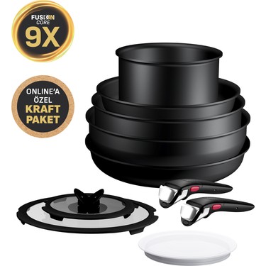 Tefal Ingenio Explore Fusion Core 9X Büyük Set Titanyum Fiyatı