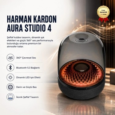 Hzl HARMAN KARDON Aura Studio 4 Kablosuz Bluetooth Hoparlör Fiyatı