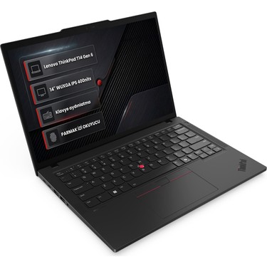 Lenovo Thinkpad T14 Gen 6 Intel Core Ultra 7-255U 32GB 2tb Fiyatı