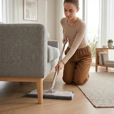 Lavine Yengeç Mop Temizlik Seti Mandallı Mop Klipsli %100 Fiyatı