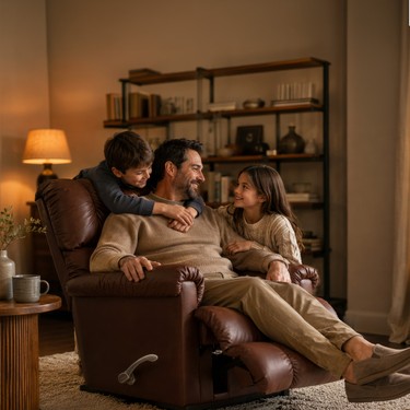 Yatsan La-Z-Boy Pinnacle Leather Madras Chestnut Sallanır TV Fiyatı