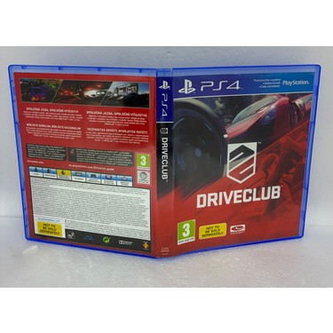 Konsol Cenneti Ps4 Driveclub Koleksiyon Için Boş Kutu + Fiyatı