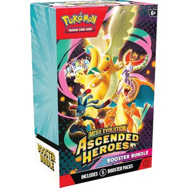 海外限定 Ascended Heroes Booster Bundle Pokemon - Ascended Heroes Booster Bundle (Ingilizce) Fiyatı