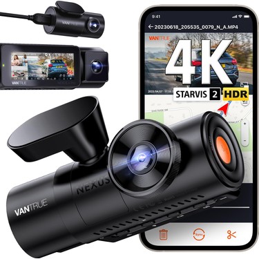 Vantrue N4 Pro 3 Hdr 4k+ 1080P+1080P Starvıs 2 Araç Fiyatı