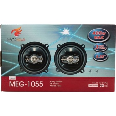 MEGAHAWK 13 cm Oto Hoparlör 400W 3 Yollu Araç Içi Kapı Fiyatı