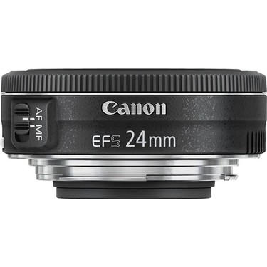 Canon EFS 24mm f/2.8 STM レンズ Canon EF-S 24 mm f/2.8 STM Lens Geniş Açı Canon Fiyatı, 4.9 Puanı İle
