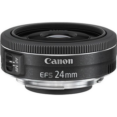 キヤノン EFS 24mm Canon EF-S 24 mm f/2.8 STM Lens Geniş Açı Canon Fiyatı, 4.9 Puanı İle