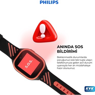Philips W200A Akıllı Çocuk Saati (Distribütör Garantili) Fiyatı