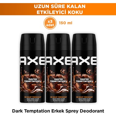 Axe Dark Temptation Erkek Deodorant & Bodyspray 48 Saat Fiyatı