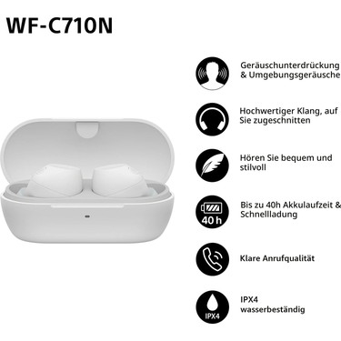 Sony WF-C710N - Gerçek Kablosuz Gürültü Önleyici Kulaklık, Fiyatı