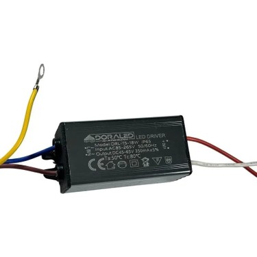 Dora Led 12-18X1W 350Ma 40-66V Power Led Driver IP67 Power Fiyatı