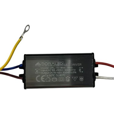 Dora Led 12-18X1W 350Ma 40-66V Power Led Driver IP67 Power Fiyatı