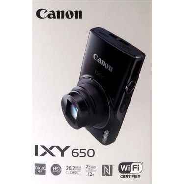 Canon Ixy 650 20,2 Mp Kompakt Dijital Fotoğraf Makinesi, Fiyatı
