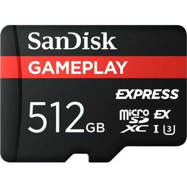 Sandisk Microsd Express Hafıza Kartı 512GB Siyah – SDSQX Fiyatı