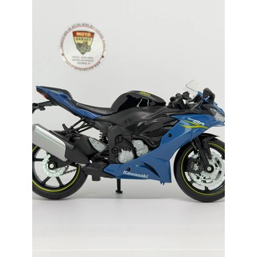 Kawasaki Ninja Zx-6r 1:12 Lacivert Diecast Motosiklet Model Fiyatı