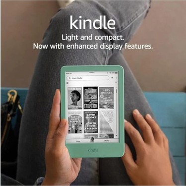 Amazon Kindle Basic 2024 E Okuyucu 16 gb Yeşil Renkli Ekran Kitabı
