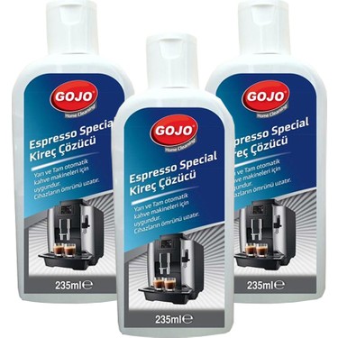 Gojo Espresso Special Kireç Çözücü 3'lü Paket 200 ml Yarı ve Fiyatı