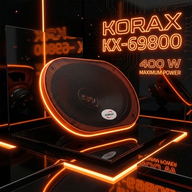 Korax KX-M69800 400W Oval Oto Hoparlör (Takım - 2 Adet) Fiyatı