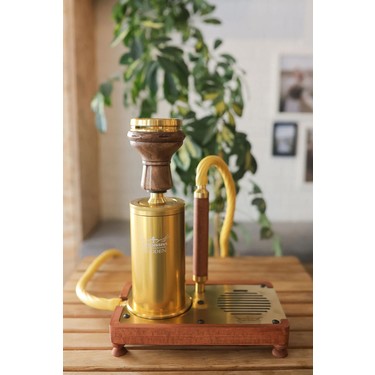 Alfe Shisha Wooden Gold Nargile Şık Tasarım Dayanıklı Fiyatı