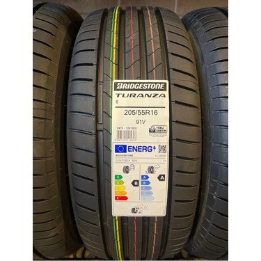 Bridgestone Turanza 6 Yaz Lastiği 205/55 R16 91V A Yol Fiyatı