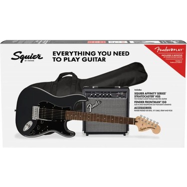 Squier Affinity Strat HSS Frontman 15G Elektro Gitar Seti Fiyatı