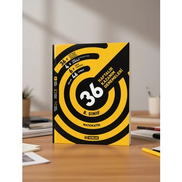 Hız Yayınları 8. Sınıf Matematik 36 Haftalık Kazanım Kitabı