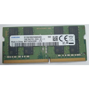 Samsung 16GB DDR4 2666MHz Notebook Ram Oyun ve Tasarım Fiyatı