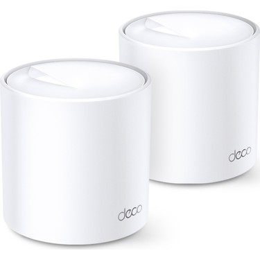 TP-Link Deco X20 Wi-Fi 6 ルーター 2台セット TP-Link Deco X20(2-pack), AX1800 Mbps, 1 GHz CPU, Yapay Zeka Fiyatı