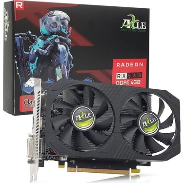 Axle AMD Radeon RX560 4GB 128Bit DDR5 (DX12) Dual Fan PCI-E Fiyatı