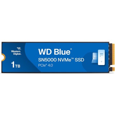 ウエスタンデジタル WD Blue SSD 1TB WD BLUE SN5000 NVMe M.2 SSD 1TB 5150 MB/s Okuma Hızı 4900 Fiyatı